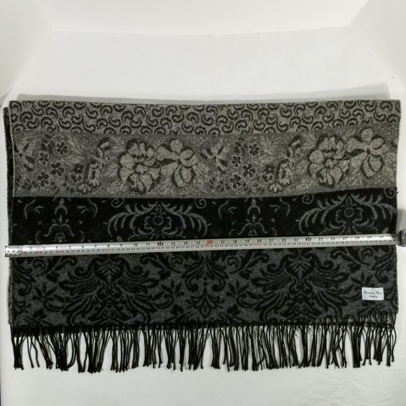 Aurora Paci Italia 100% Lana Wool Very Large Scarf - Picture 7 of 8